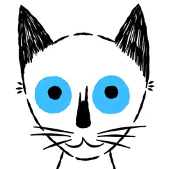 the blue eyed kitty logo, reviews