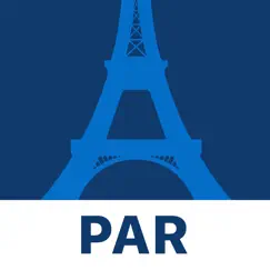 paris travel guide and map logo, reviews