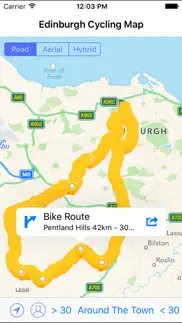 edinburgh cycling map iphone images 1
