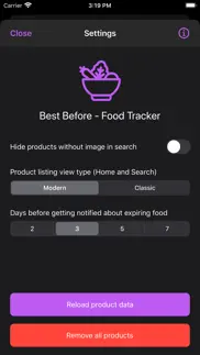 best before - food tracker iphone resimleri 4
