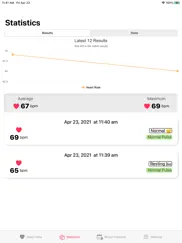 pulse rate app cardio app bp ipad images 3