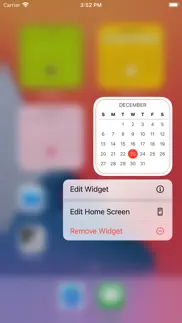 weegets - calendar home widget iphone images 2