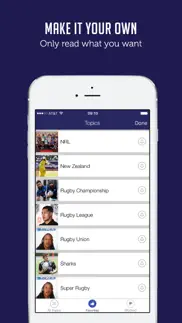 rugby.net six nations news iPhone Captures Décran 2