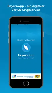 bayernapp - verwaltung mobil iphone bildschirmfoto 1