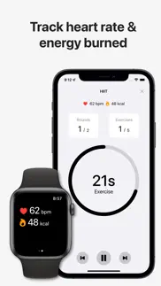 exercise hiit interval timer iphone capturas de pantalla 1