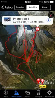 ski tracks lite iPhone Captures Décran 2
