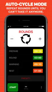boxing timer pro round timer iphone images 4