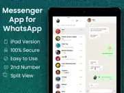 messenger duo for whatsapp ipad capturas de pantalla 1