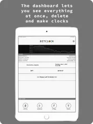bitcoin block clock app ipad bildschirmfoto 2