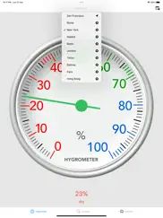 hygrometer - air humidity ipad images 3