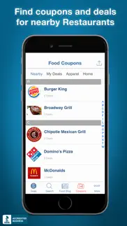 food coupons fast deals reward iphone images 1