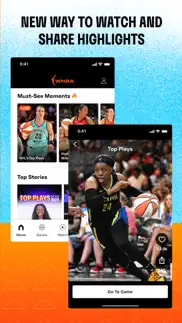 wnba: live games & scores iphone images 3