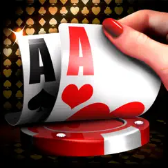 poker live: texas holdem game logo, reviews