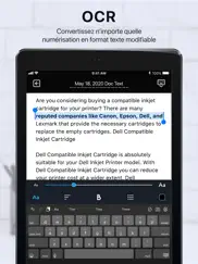 scanguru: scan pdf, ocr texte iPad Captures Décran 2