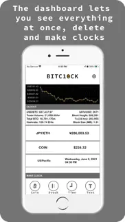 bitcoin block clock app iphone bildschirmfoto 3