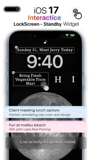 sticky widgets note 17 standby iphone images 1