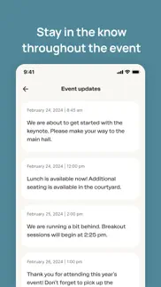 instructure events iphone capturas de pantalla 4