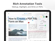 pdf reader pro - sign,edit pdf ipad images 2