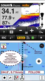 fishing maps by i-boating iphone images 4
