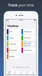 timelines time tracking iphone images 1