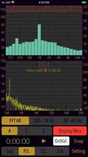 sound level analyzer pro iPhone Captures Décran 2