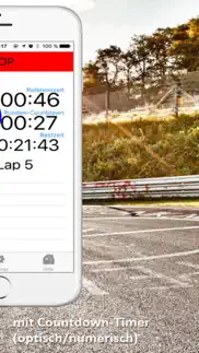 glp-timer - countdown-laptimer iphone resimleri 2