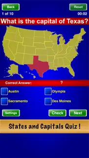 states and capitals quiz ! iphone images 1
