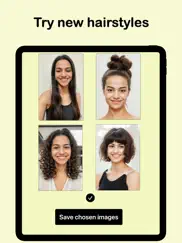 stylist - hairstyles, haircuts ipad images 2