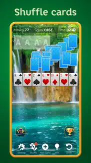 solitaire play - card klondike iphone resimleri 2