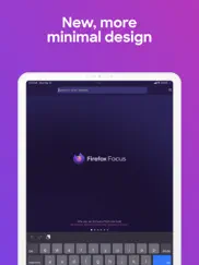 firefox focus: privacy browser ipad images 1