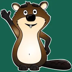 beaver stickers for messages logo, reviews
