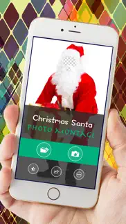 christmas santa photo montage iphone images 4