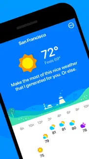 météo carrot : alertes & radar iPhone Captures Décran 1