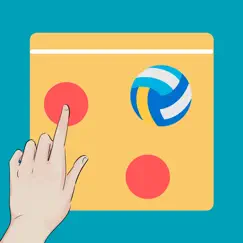 simple volleyball tactic board logo, reviews