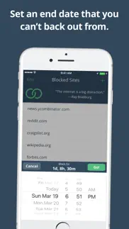 liberate - website blocker iPhone Captures Décran 2