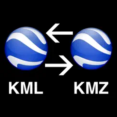 kml to kmz-kmz to kml app logo, reviews