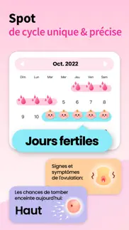 femometer calendrier ovulation iPhone Captures Décran 3