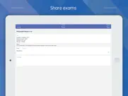 mtestm - an exam creator app iPad Captures Décran 4
