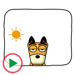 korosuke dog 1 sticker logo, reviews