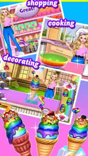 home made rainbow ice cream iphone images 2