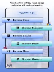 birthday music video maker ipad images 1