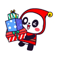 merry christmas panda logo, reviews