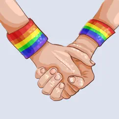 gay lgbt stickers logo, reviews