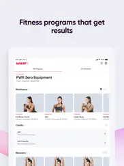 sweat: fitness app for women ipad images 2