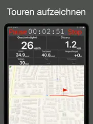 fitmeter bike - fahrrad tacho ipad bildschirmfoto 1