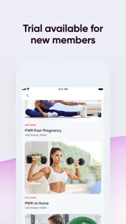 sweat: fitness app for women iphone images 3