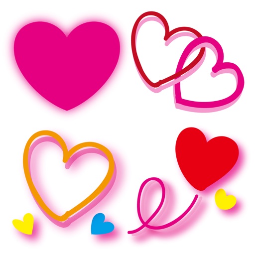 Hearts 3 Stickers app reviews download