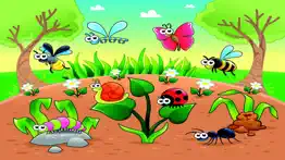 baby insect jigsaws - kids learning english games iphone images 1