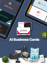 ai business card generator qr ipad images 1