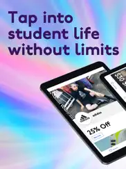 unidays: student discount app ipad images 1